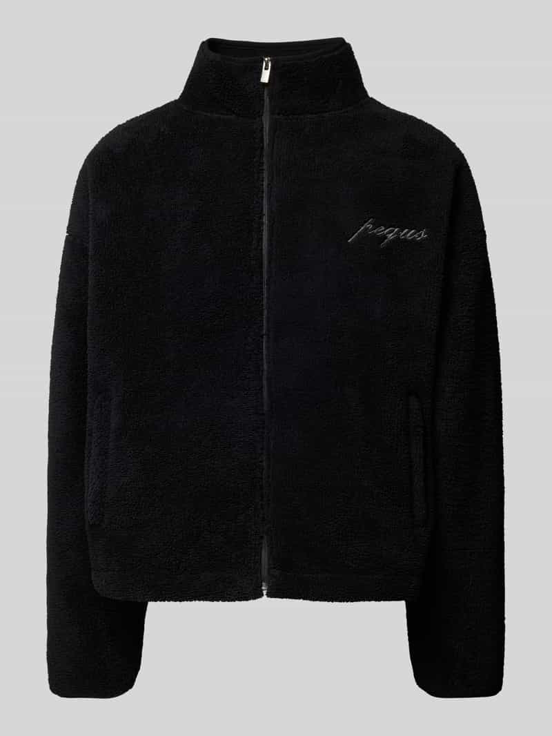 Sweatjack met labelstitching, model 'Mykonos'