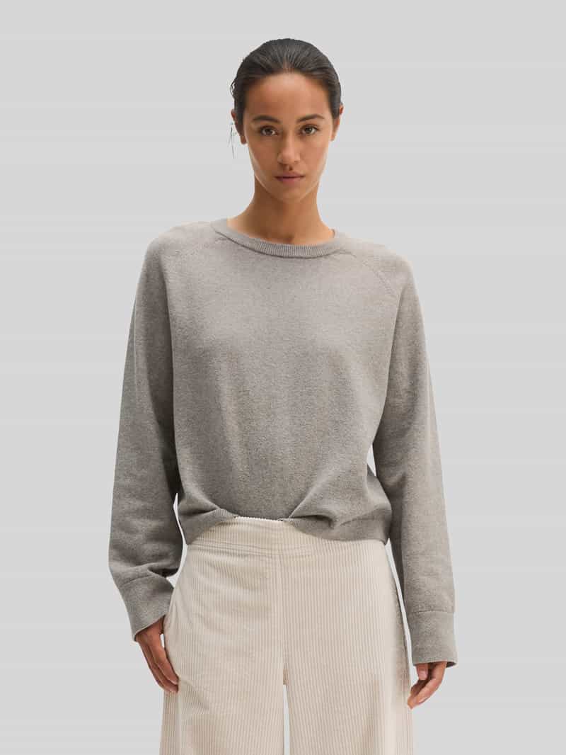 Marc O'Polo Pullover van wol met raglanmouwen