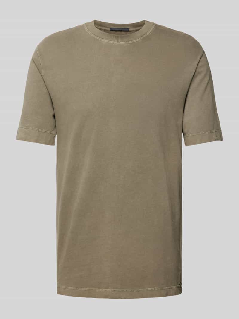 Drykorn T-shirt met ronde hals, model 'RAPHAEL'