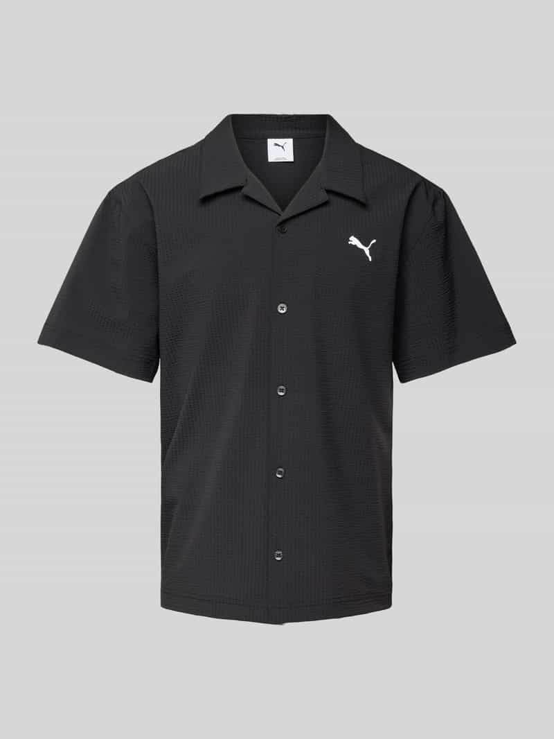 PUMA PERFORMANCE Vrijetijdsoverhemd met labelstitching