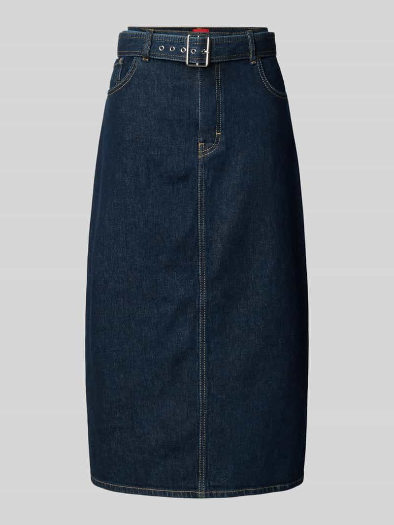 HUGO Midirok in denimlook model 'Gatje'