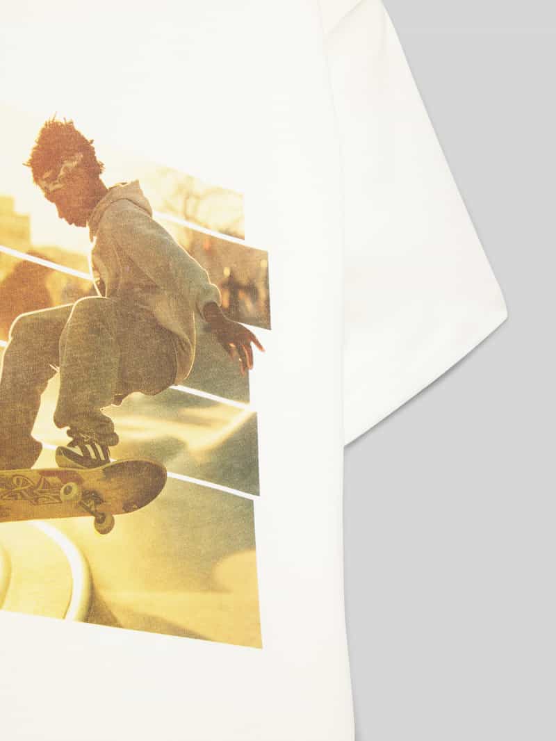Tom Tailor Regular fit T-shirt met motiefprint