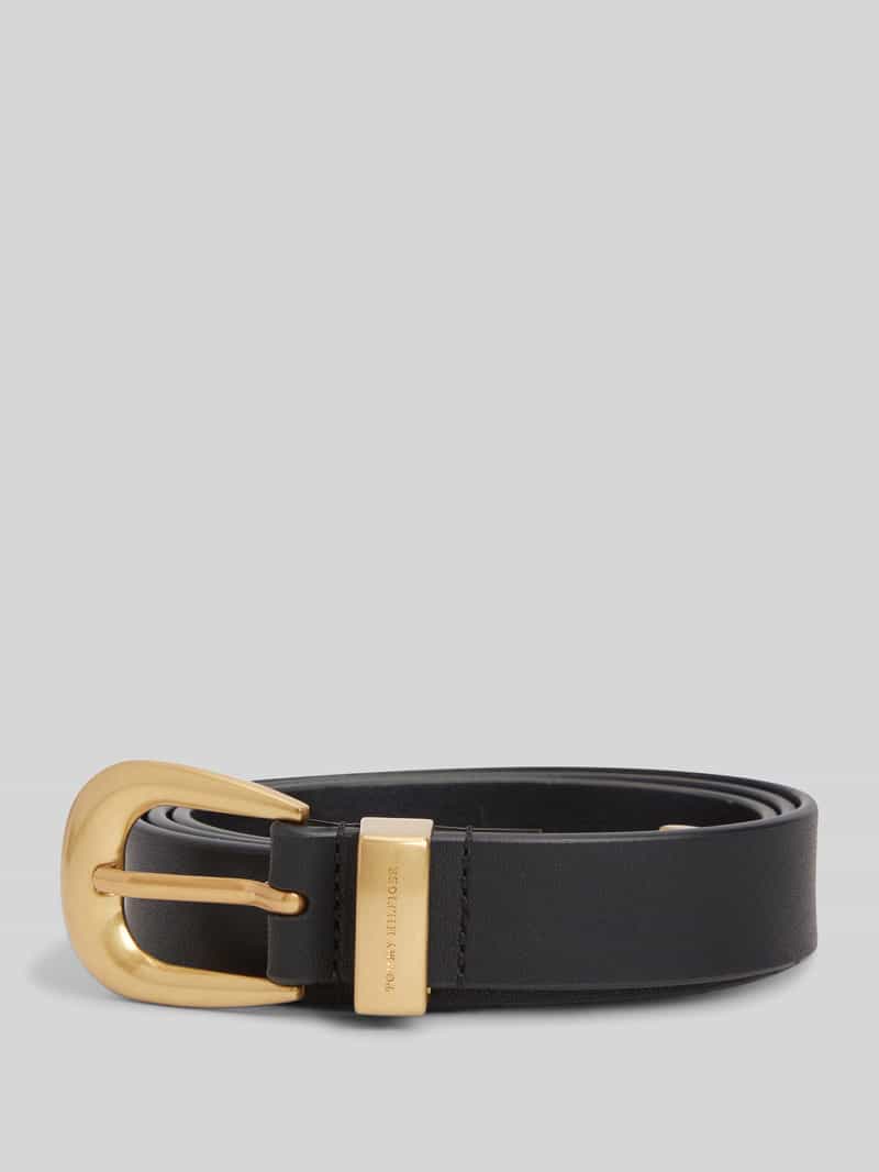 Tommy Hilfiger Riem van puur leer model 'NEW WEST 2.5'