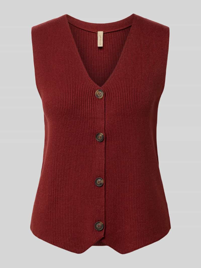 Soyaconcept Regular fit bodywarmer van viscosemix model 'KANITA'