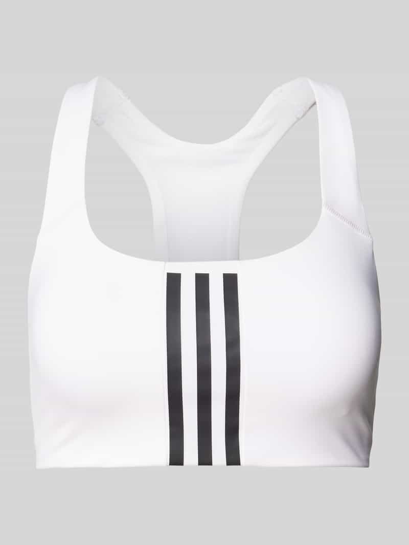ADIDAS SPORTSWEAR Bustier met labeltypische strepen