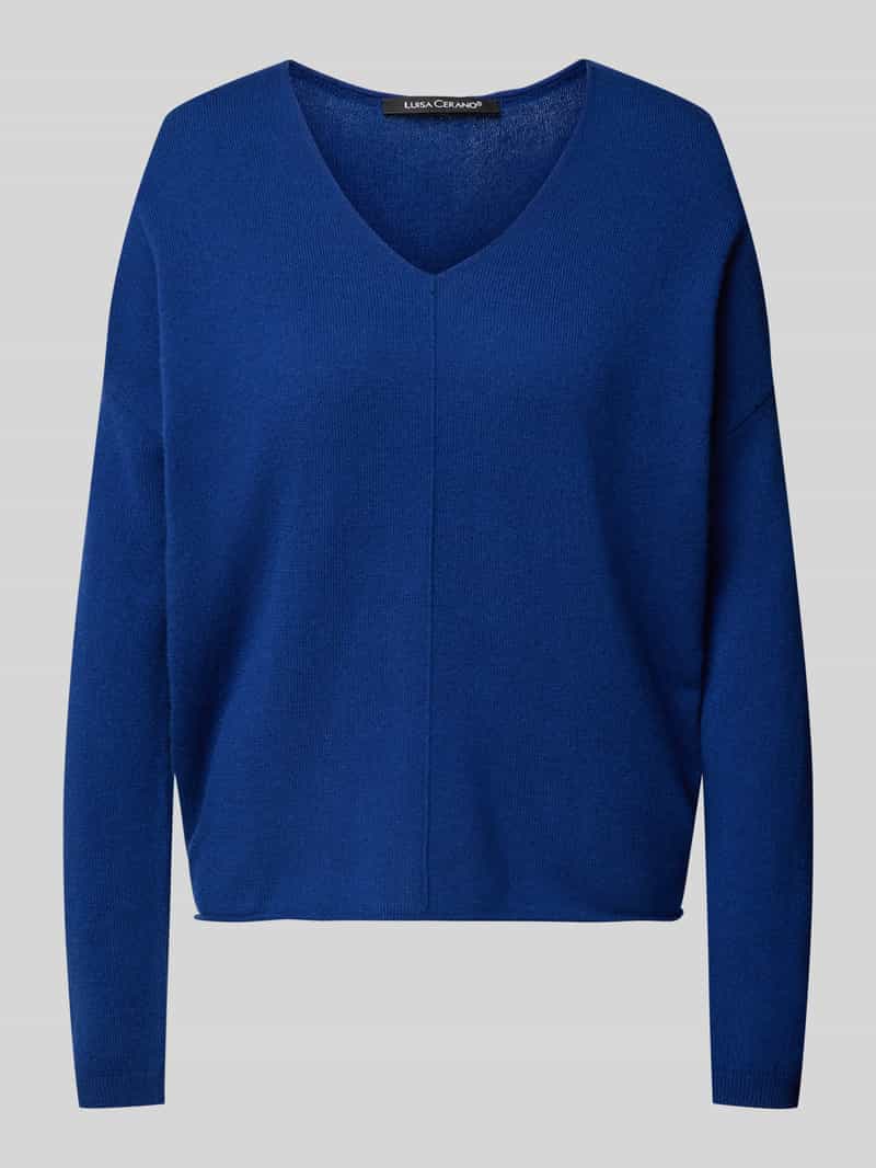 LUISA CERANO Gebreide pullover met V-hals