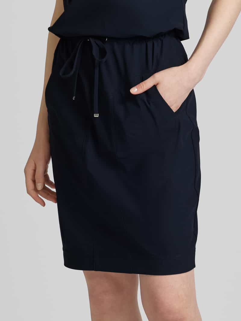 RAFFAELLO ROSSI Knielange jurk met vetersluiting model 'GIRA'