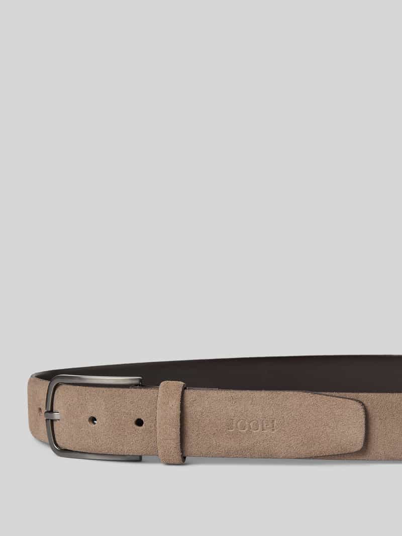 JOOP! Collection Leren ceintuur met doornsluiting