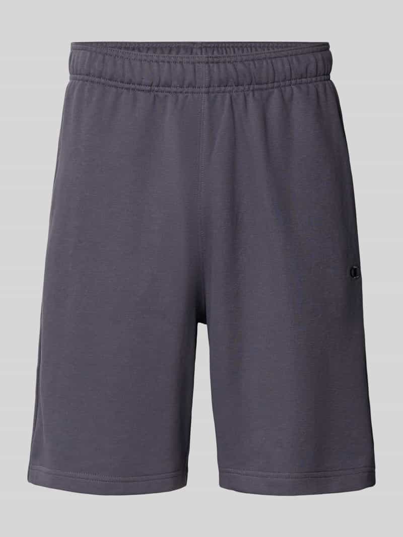 Champion Relaxed fit sweatbermuda met logostitching model 'ICONS'