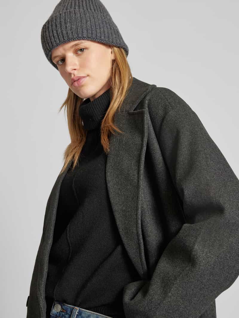 Only Oversized lange jas met reverskraag model 'BLAKE'