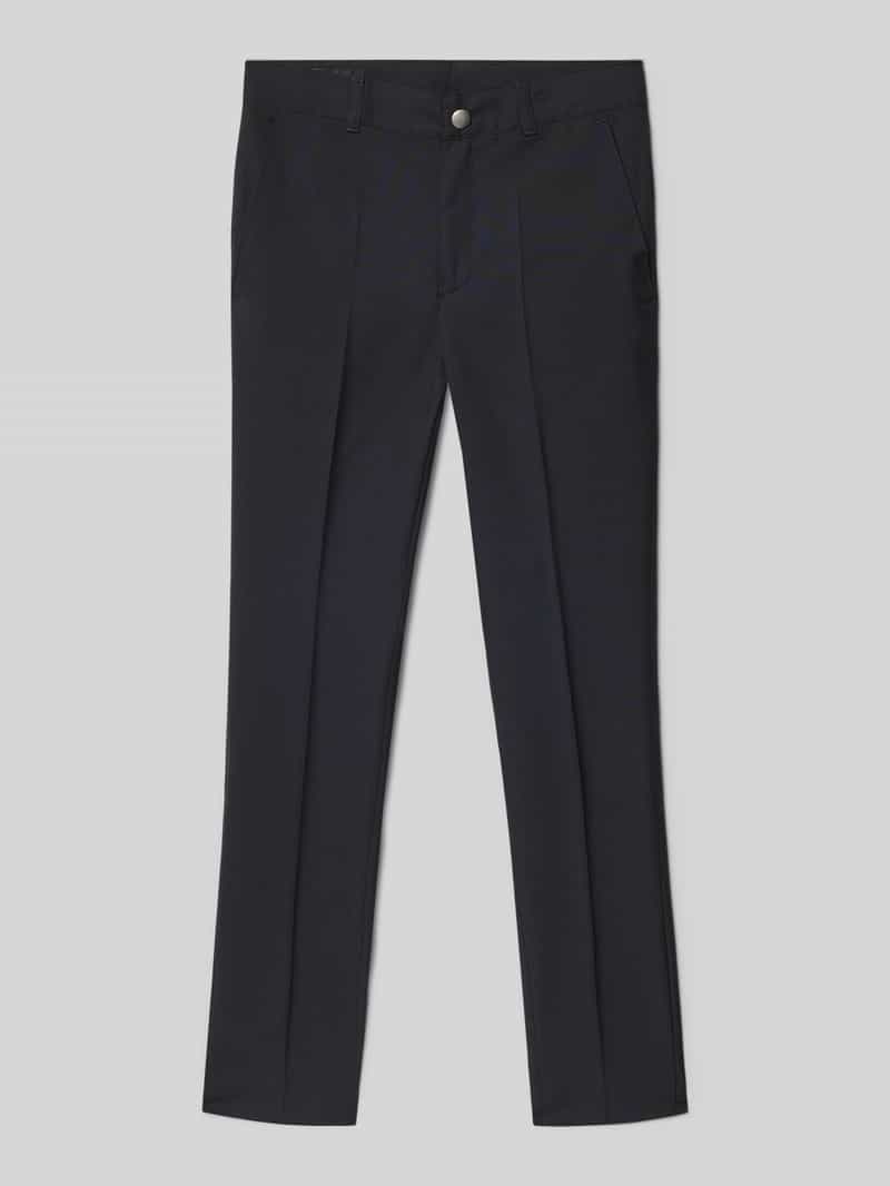 Chino met elastische band