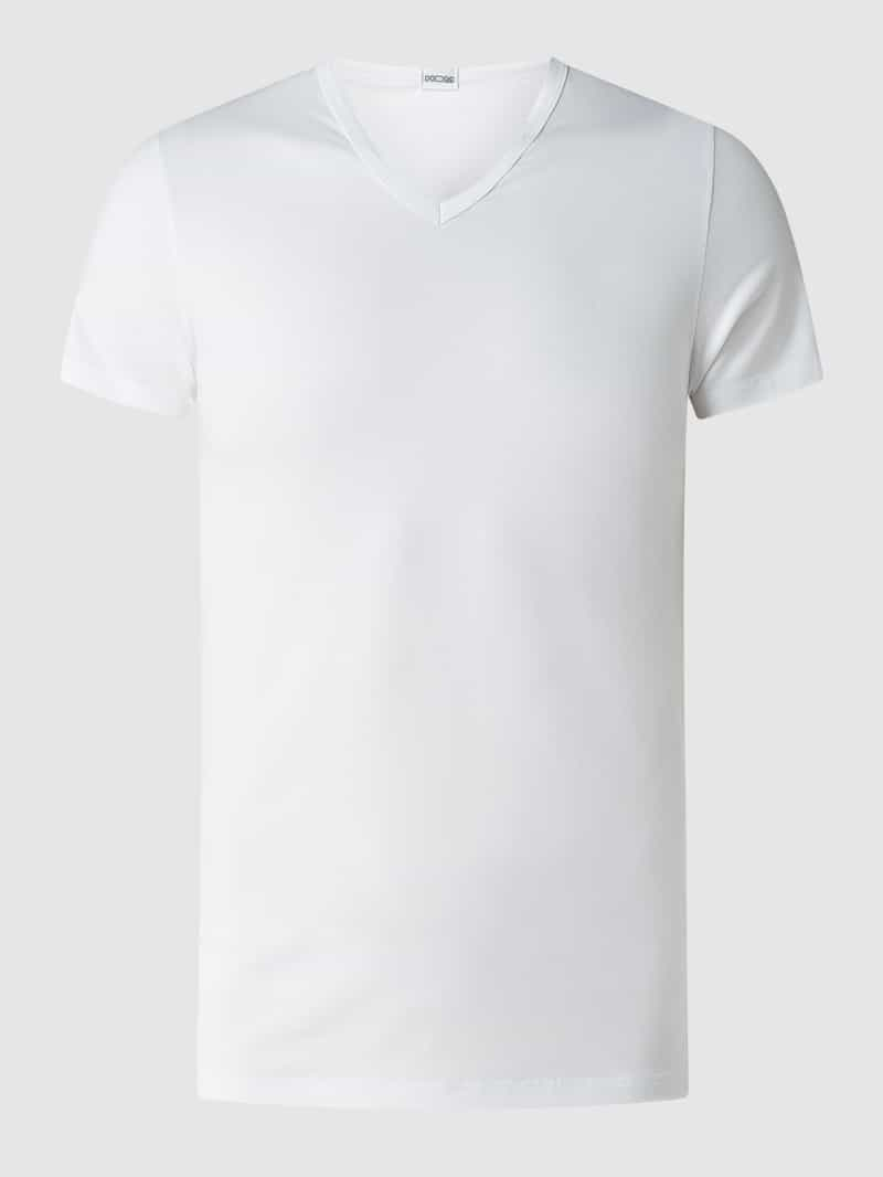 HOM T-shirt met modal