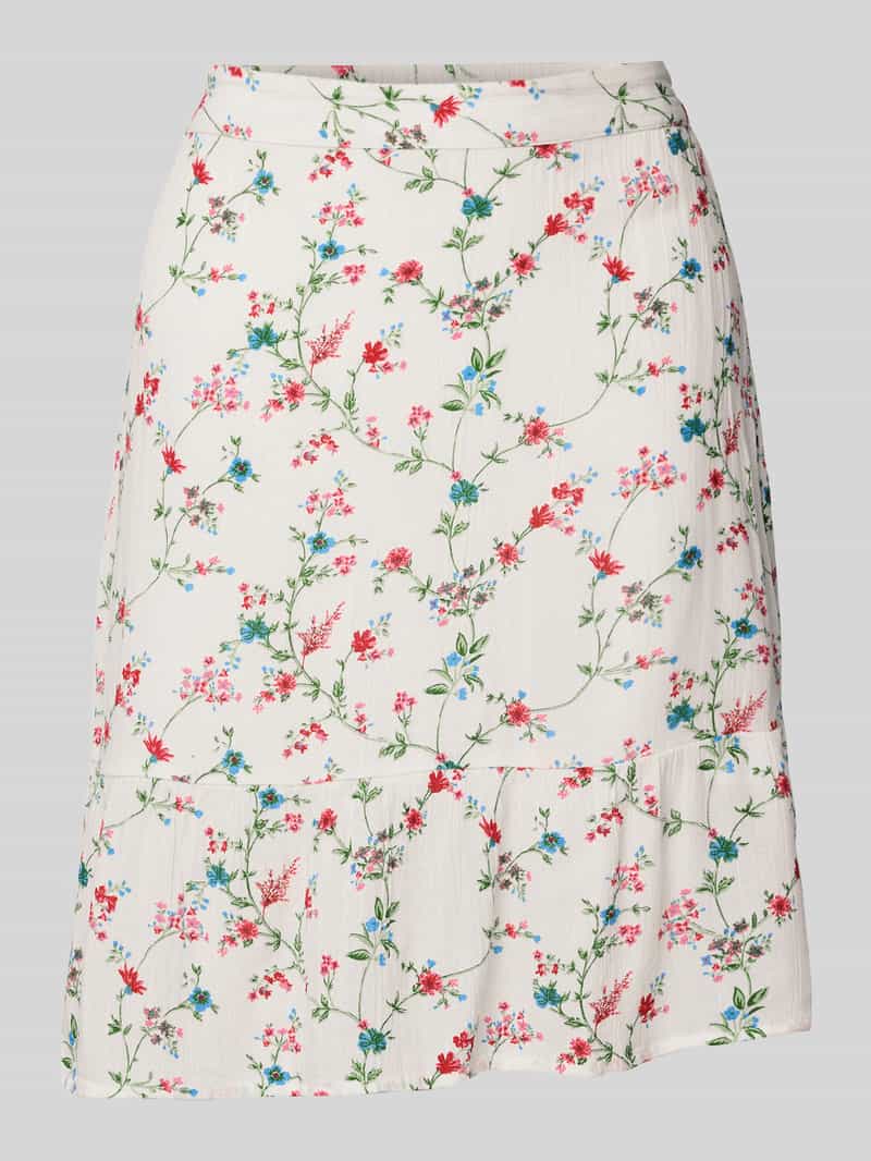 Pieces Regular fit minirok van pure viscose model 'FYA'