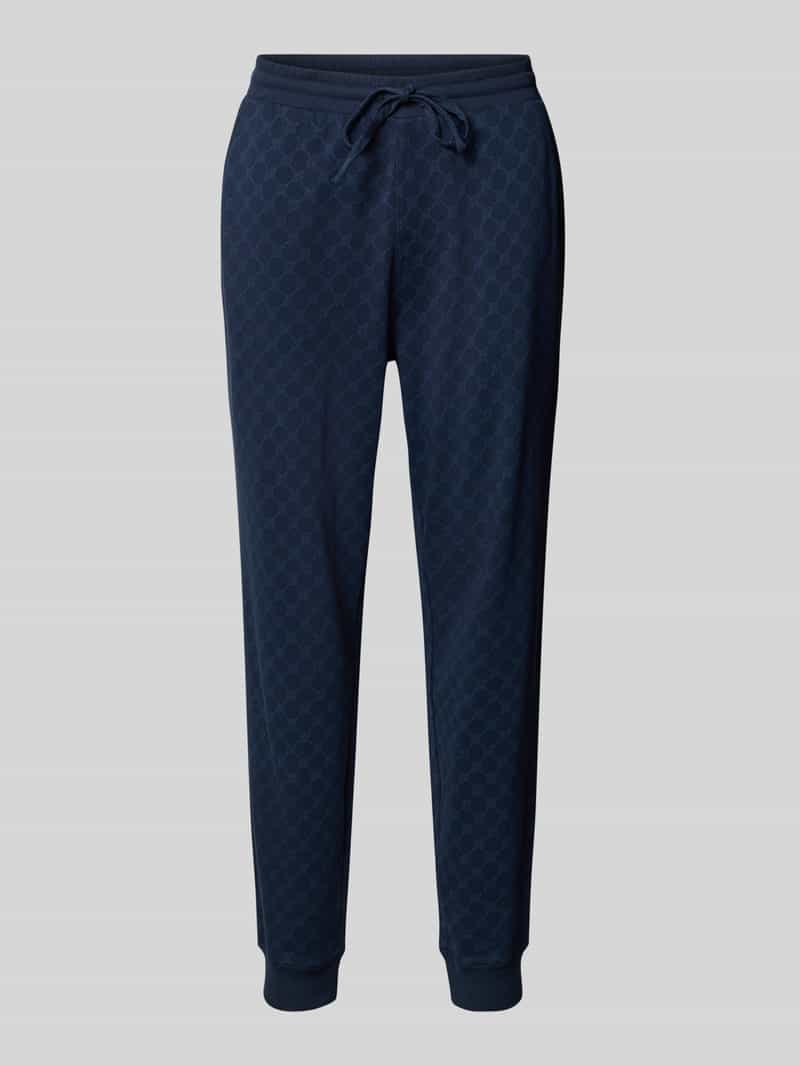 JOOP! Collection Sweatpants met elastische band en tunnelkoord