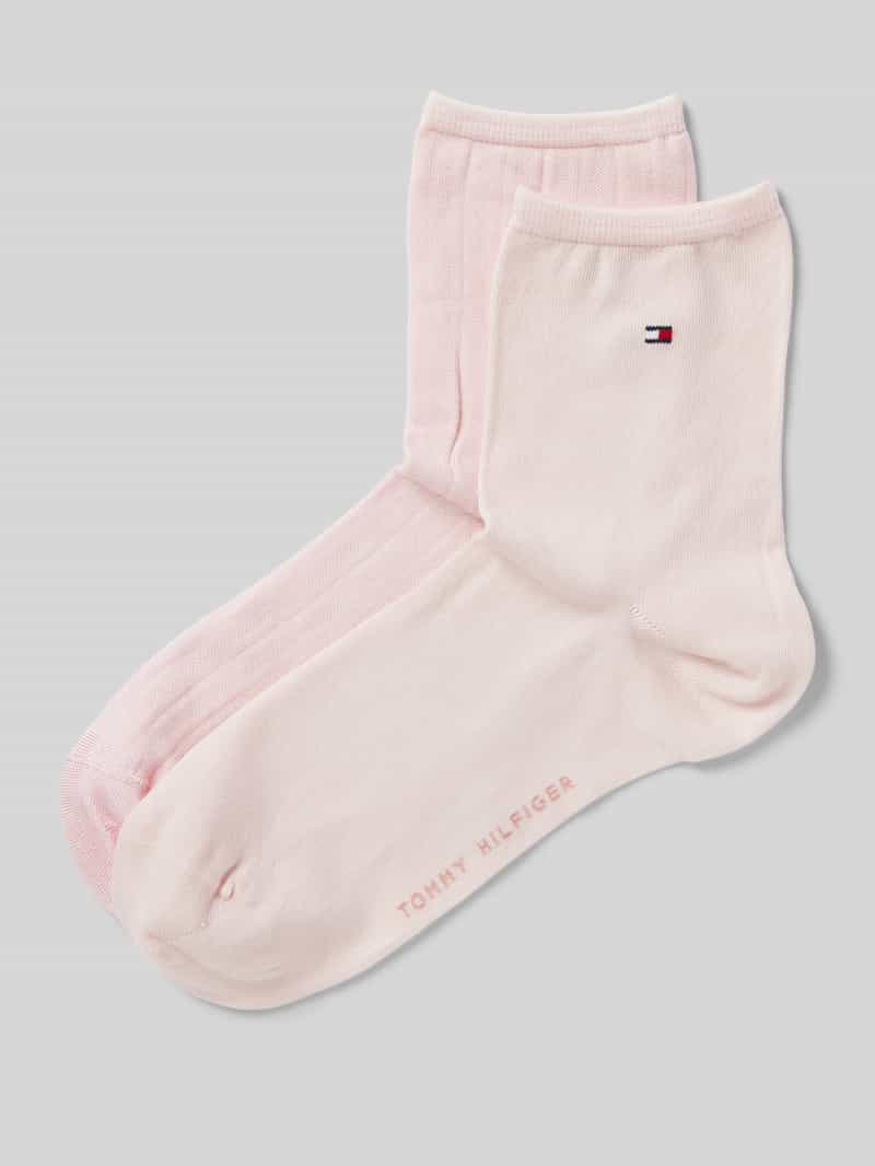 Tommy Hilfiger Sokken met elastische boordjes in een set van 2 paar