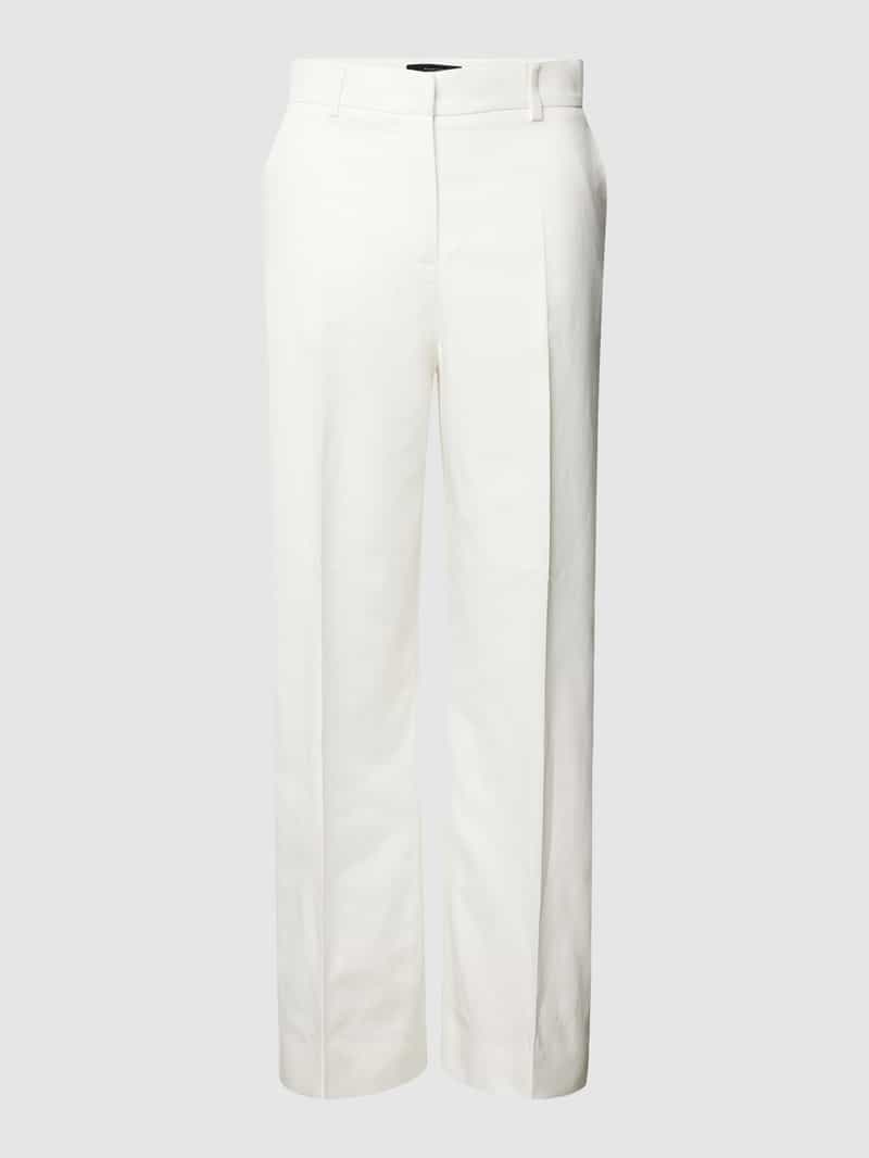 Weekend Max Mara Flared cut stoffen broek met ceintuurlussen model 'ZIRCONE'