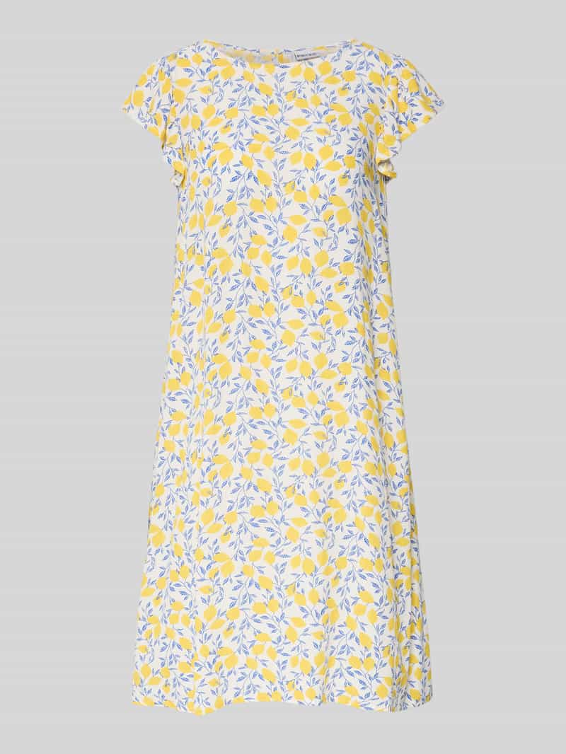 regular fit zomerjurk van zuivere viscose model 'BARRI'