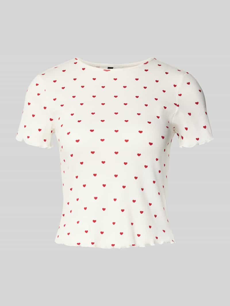 Vero Moda Regular fit T-shirt van katoenmix model 'HARRY'