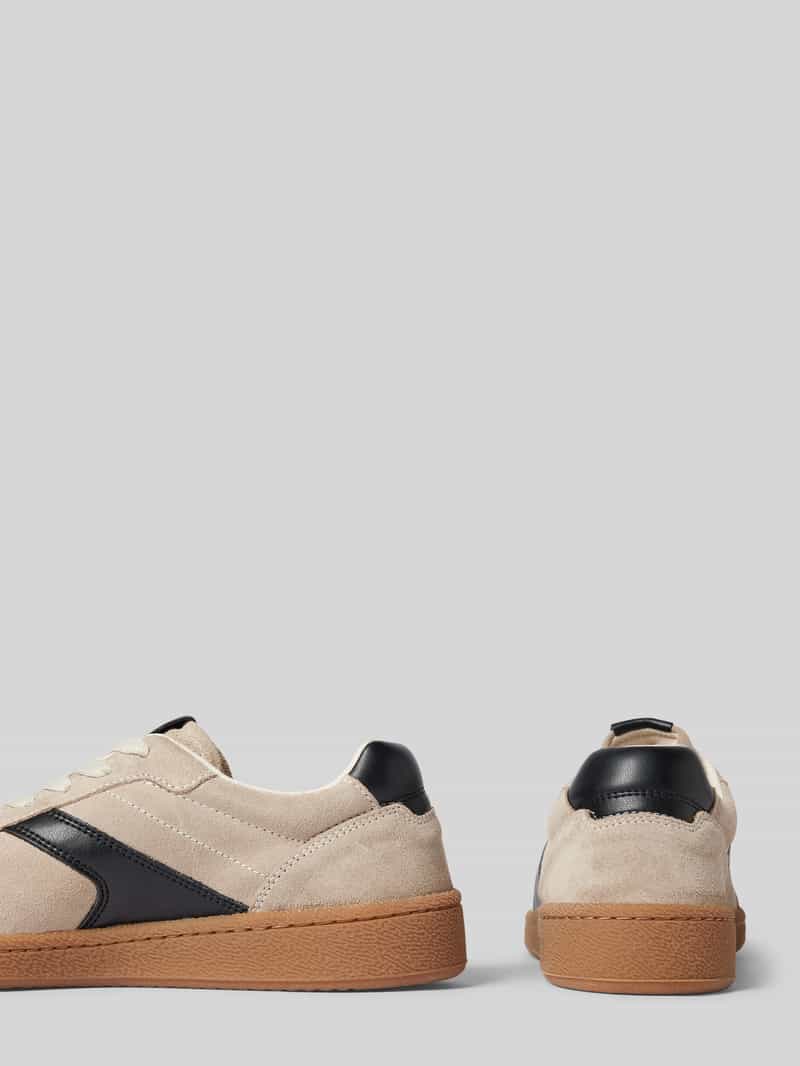 Marc O'Polo Lage sneakers van zacht suède
