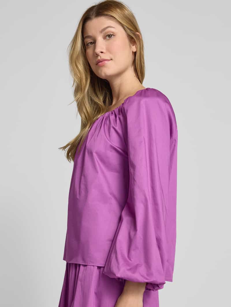 Christian Berg Woman Relaxed fit blouse met 3 4-mouwen