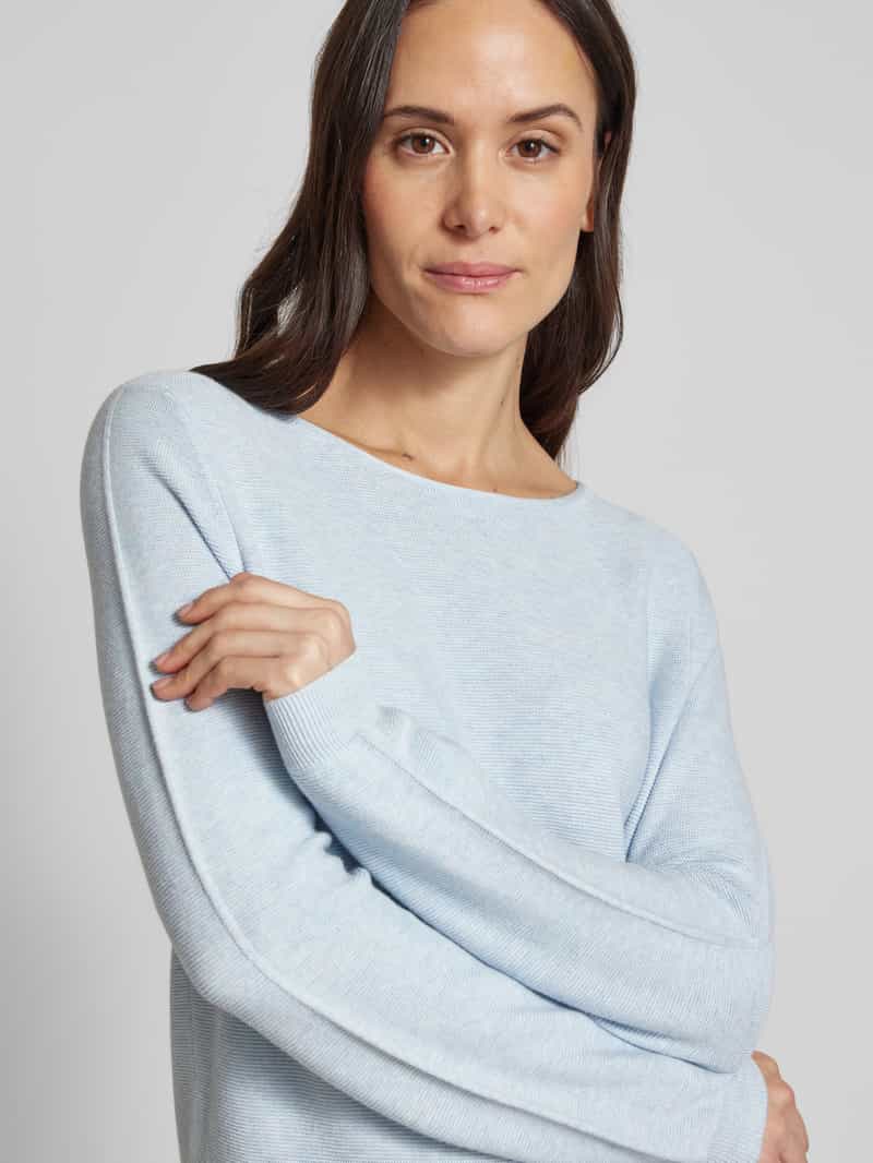 Christian Berg Woman Gebreide pullover met ballonmouwen