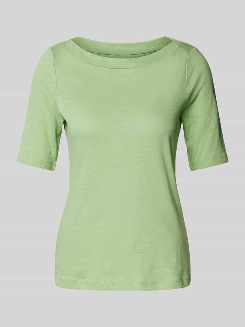 Tom Tailor Slim fit T-shirt met boothals