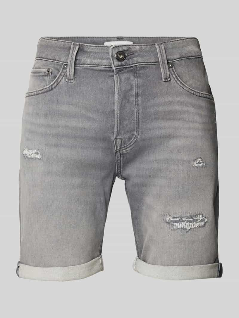 jack & jones Korte regular fit jeans in 5-pocketmodel model 'RICK'