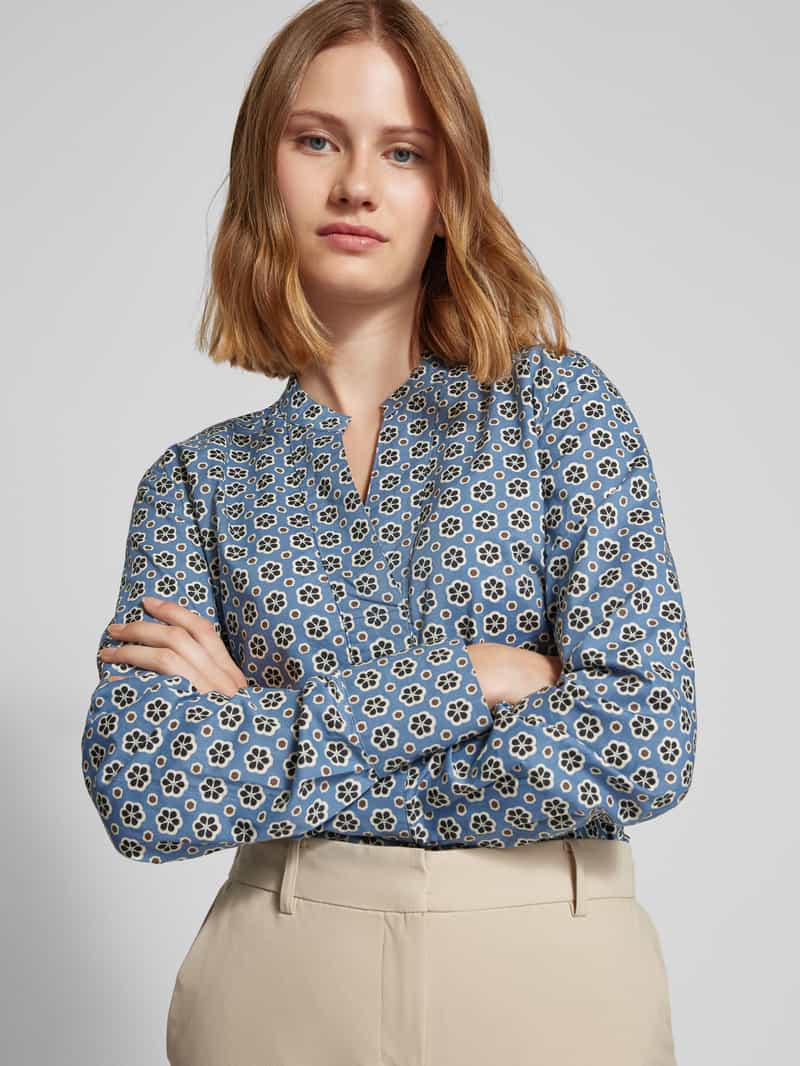 MARC O POLO Blouse met tuniekkraag