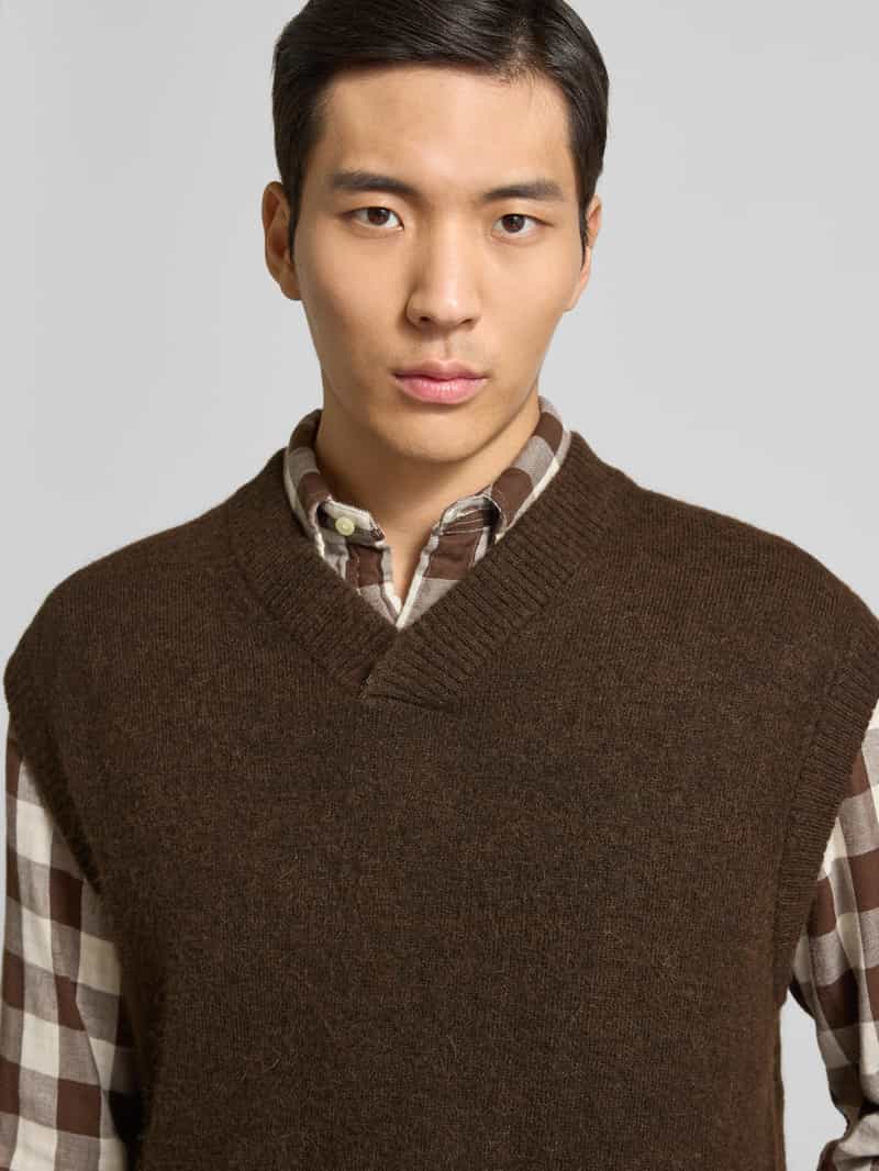 Selected Homme Relaxed fit spencer met wol model 'RAI'