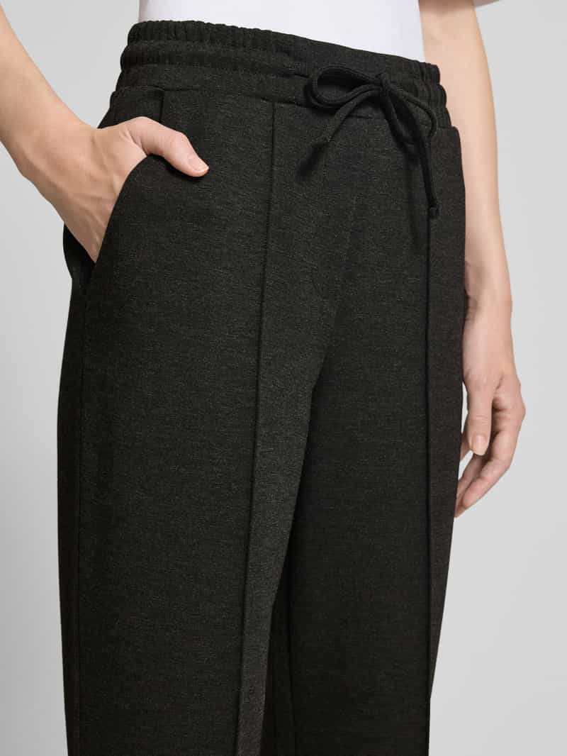Rich & Royal Sweatpants met viscose en steekzakken
