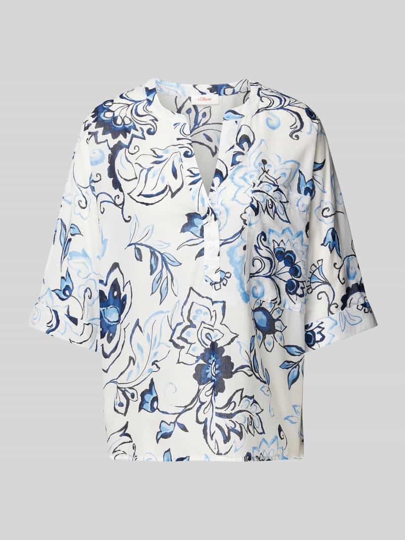 s.Oliver RED LABEL Blouse met 3 4-mouwen
