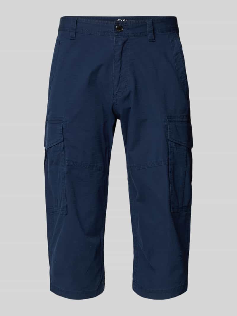 s.Oliver BLACK LABEL Relaxed fit bermuda van katoenmix model 'FILE'
