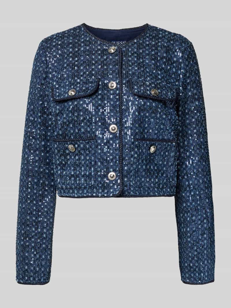 Guess Blazer met ronde hals model 'ELISA'