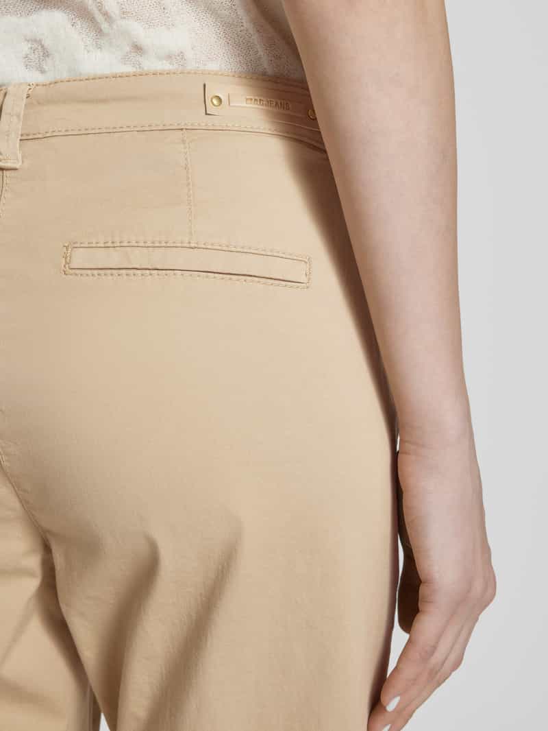 MAC Slim fit chino met verkort model 'TURN UP'