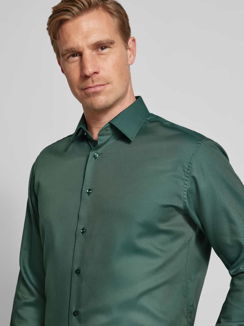 Eterna Modern fit zakelijk overhemd met knoopsluiting