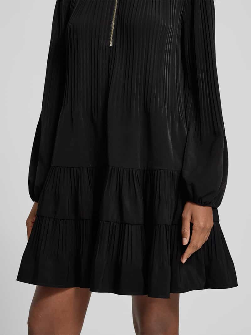 Liu Jo White Mini-jurk met plissévouwen