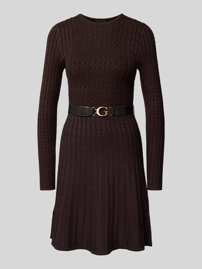 Guess Knielange jurk met tailleriem