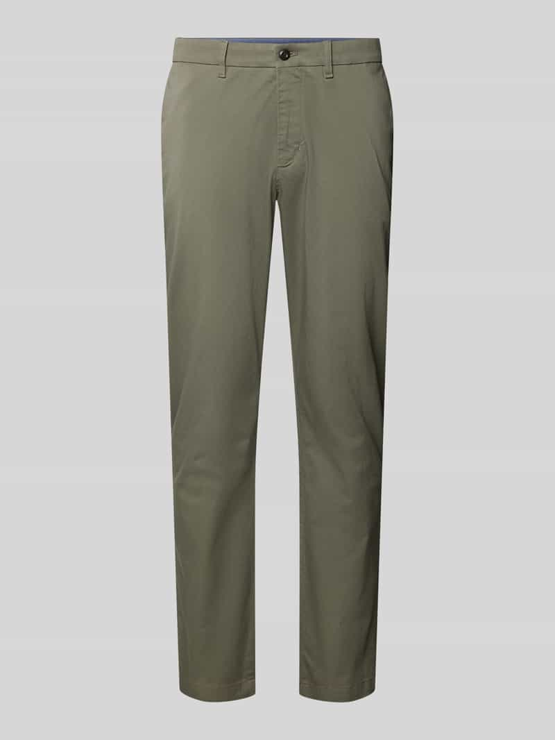 Tommy Hilfiger Regular fit chino met achterzakken