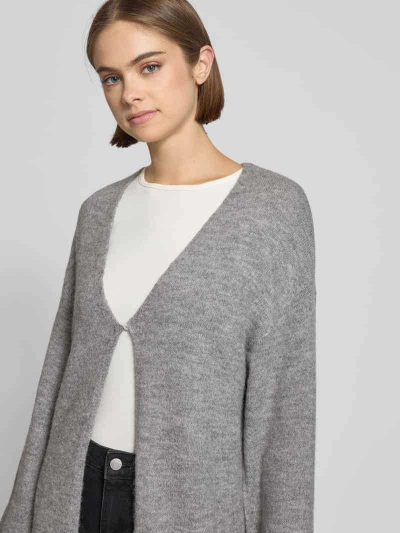 Gina Tricot Relaxed fit gebreid vest met alpacagehalte