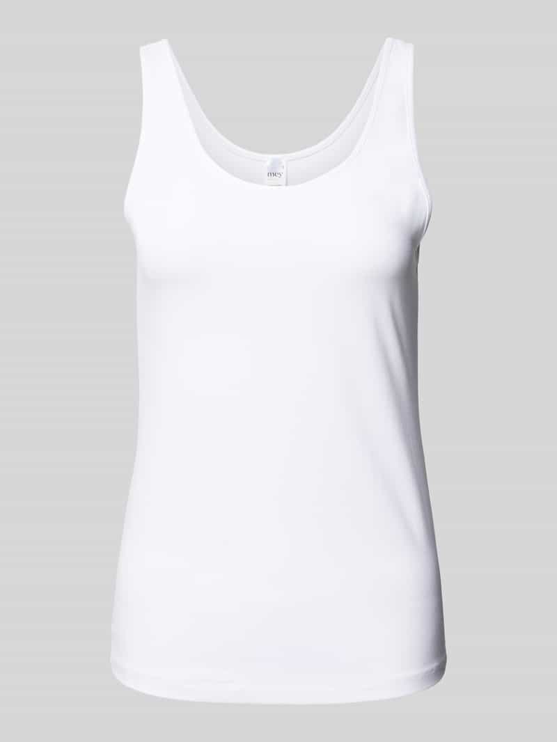 Tanktop met ronde hals