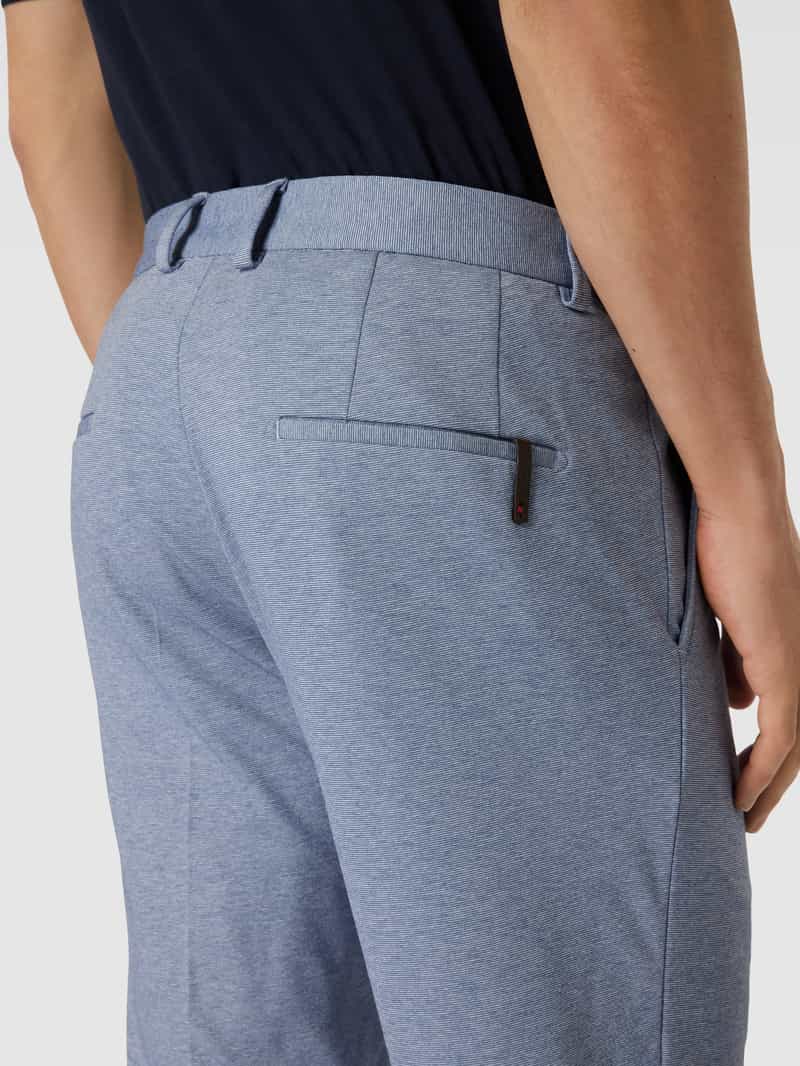CINQUE Slim fit stoffen broek in gemêleerde look model 'Bodo'