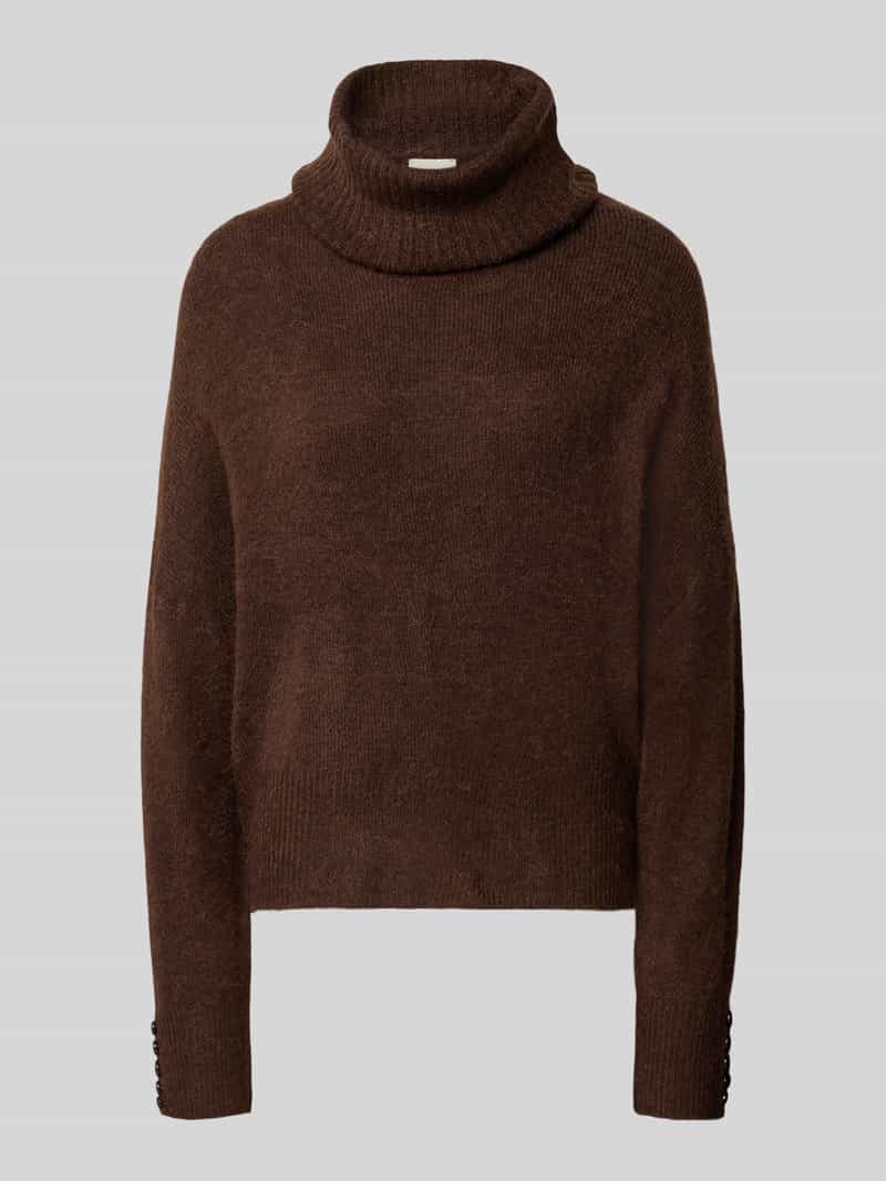 Ichi relaxed fit gebreide pullover met col model 'IHKAMARA'