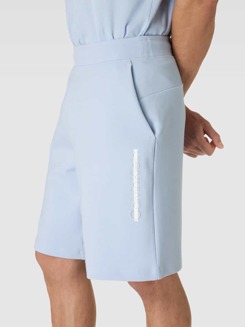 CK Calvin Klein Regular fit sweatshorts in effen design