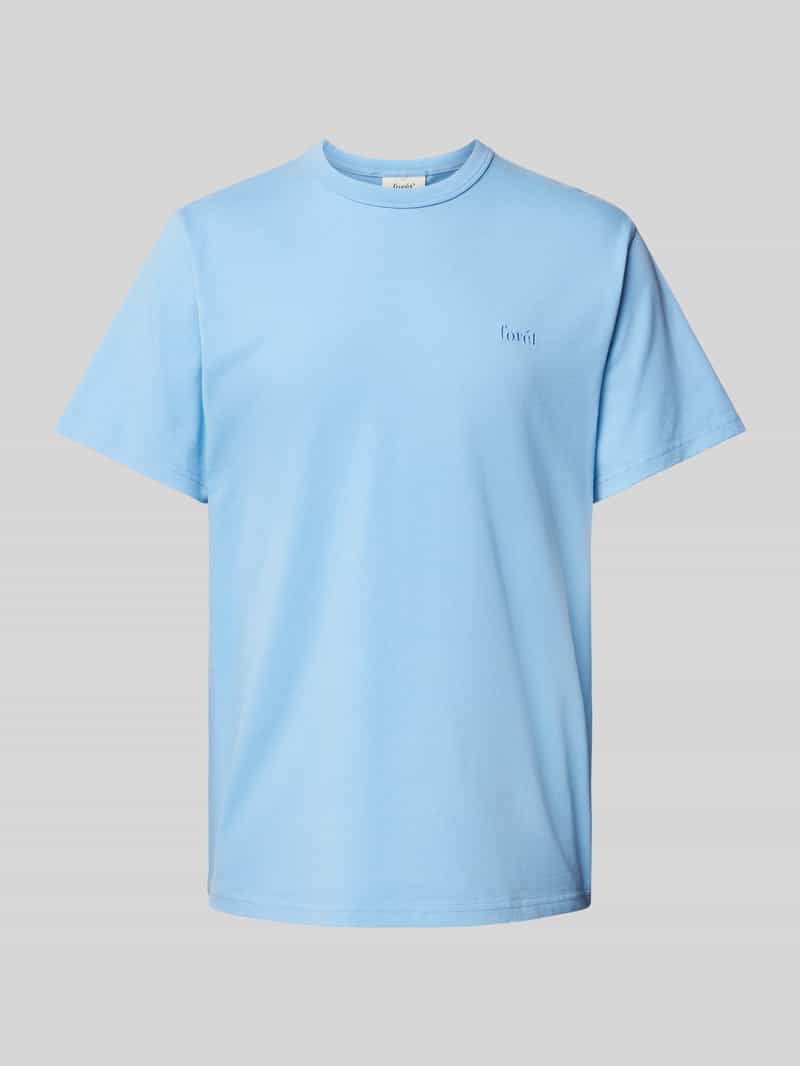 Forét-shirt met labelstitching