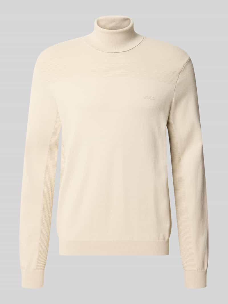 BOSS Green Regular fit coltrui van wolmix