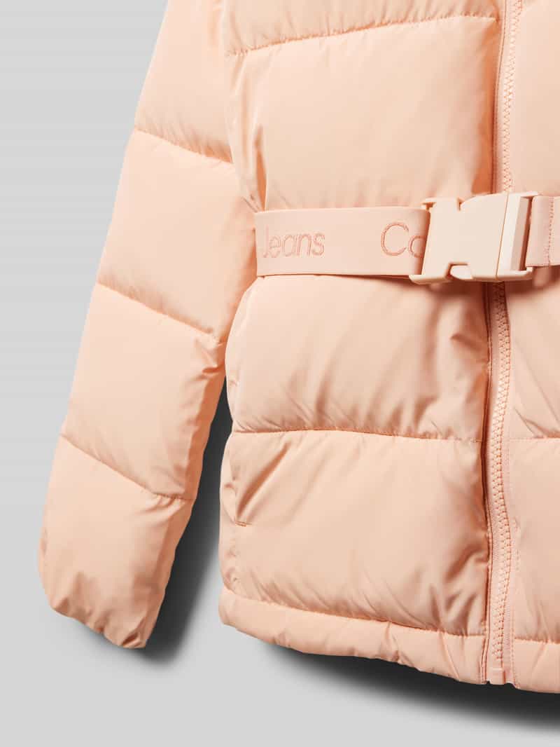 Calvin Klein Jeans Gewatteerd jack met logostitching