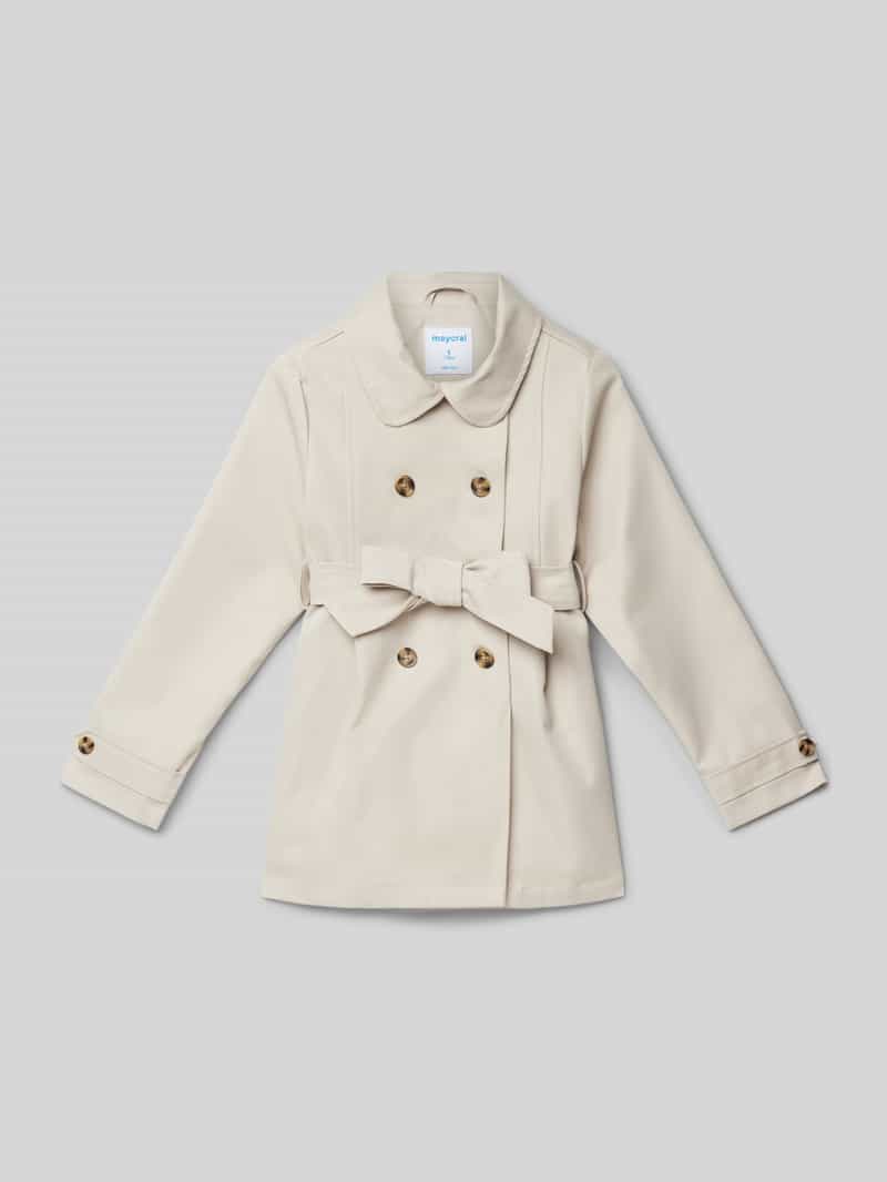 Mayoral Trenchcoat met strikceintuur