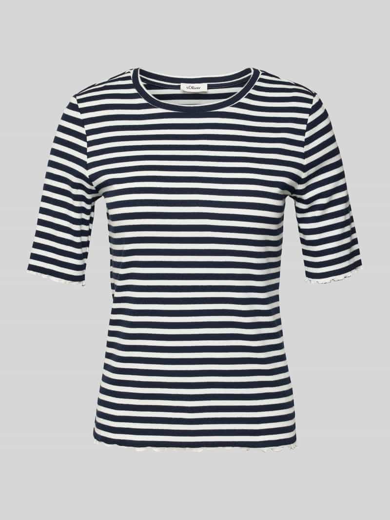 s.Oliver RED LABEL Regular fit shirt met sierzoom