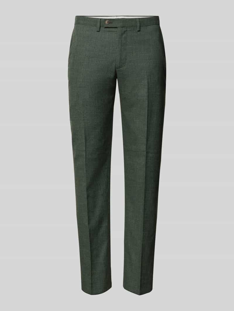 Christian Berg Men Chino met bandplooien