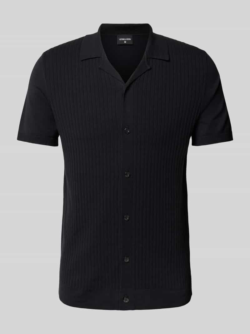 Strellson Slim fit vrijetijdsoverhemd met structuurmotief model 'Vincent'